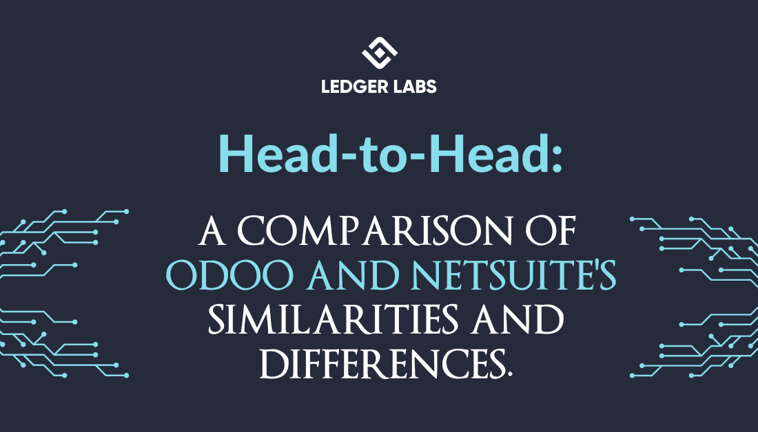 A Comparison of<br />
 Odoo and NetSuite's Similarities and Differences.