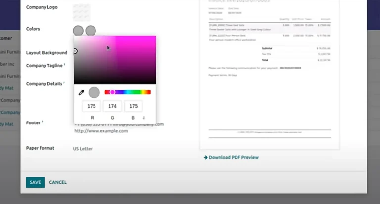 You can also update the colors as required.